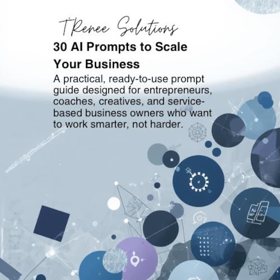 AI Prompts for Entrepreneurs | Chatgpt Business Guide (PDF Download) - Etsy