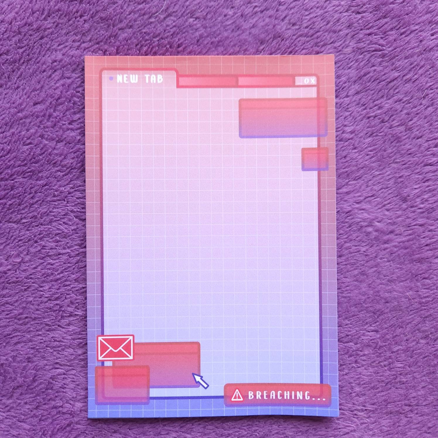 Breaching PC Notepad 120gsm Aesthetic Notepad for Home Etsy Breaching PC Notepad 120gsm Aesthetic Notepad for Home Etsy