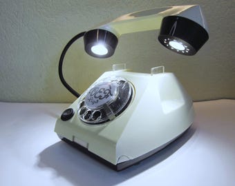 Rotary Telephone Table Lamp