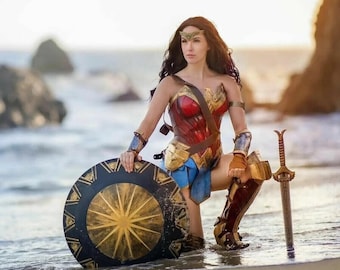 Wonder Women Shield Replica Roleplay and Cosplay Shield Size 24 Inch for Halloween and christmas gifts