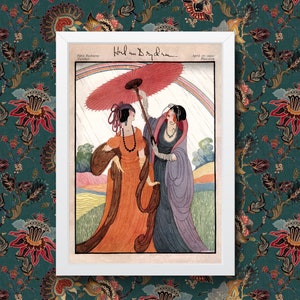 Vintage Magazine Art Cover illustration Helen Dryden 1920's Fashion Beauty Wall Art Poster A5 A4 A3 A2 A1 size print Framed or Unframed