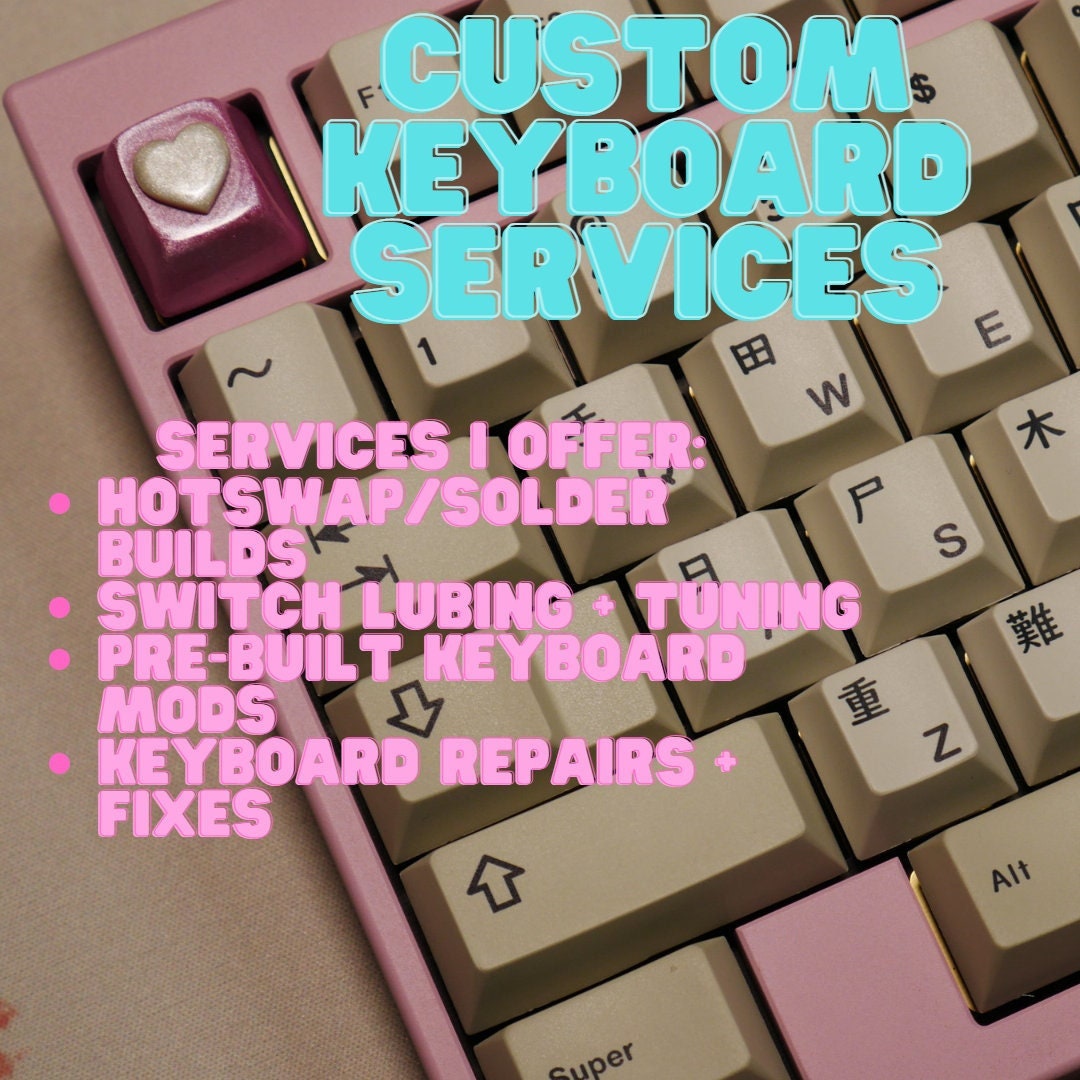 Custom Keyboard Services/builds/repairs/modding Etsy