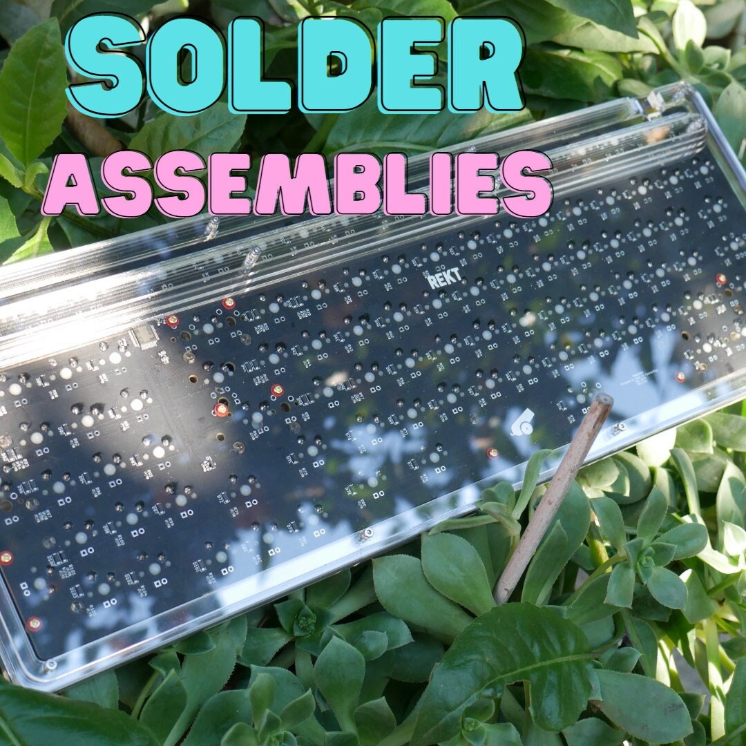 Keyboard Solder Assemblies Etsy