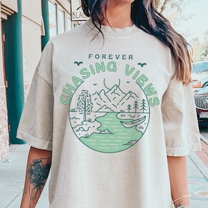 Hiking Shirt Adventure Time Shirt Granola Girl Clothing Granola Outdoorsy Granola Girl Gift Granola Aesthetic PNW Shirt Botanical Hiking