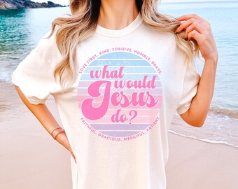Christian Merch Christian Streetwear What Would Jesus Do Shirt Jesus Is King Made To Worship Clothes Catholic T Shirt Faith Based WWJD Shirt