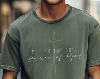 Christian Shirt for Men Aesthetic Christian Apparel Clothing Mens Jesus Shirt Men of Faith Shirt Christian Tshirt for Men