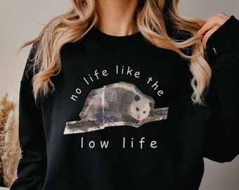 Opossum Shirt Live Fast Eat Trash Opossum Possum T Shirt Opossum Possum Shirt Possum Gift Possum Possums Sweatshirt Hoodie Possum Sw