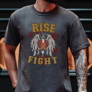 Cancer Fighter Shirt Family Support Awareness Cancer Shirt Matching Cancer Tee Nobody Fights Alone Warrior Breast Cancer Shirt Group