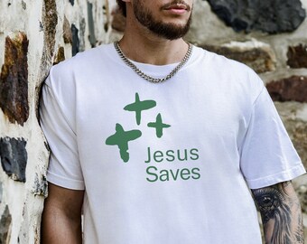 Christian Shirt for Men Aesthetic Christian Apparel Clothing Mens Jesus Shirt Men of Faith Shirt Christian Tshirt for Men