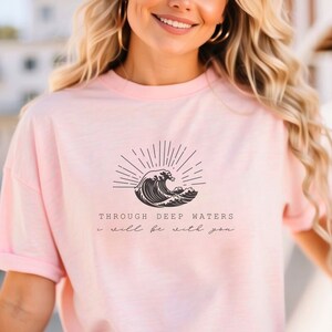 Christian Shirts Boho Christian Shirts Retro Christian Tshirt for Women Modest Christian Shirts Christian Streetwear Comfort Colors