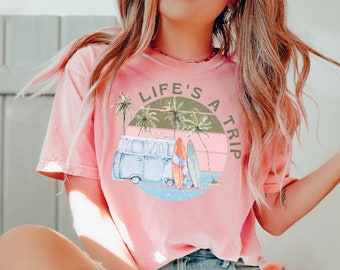 Van life Shirt For Women Van Life Womens Shirts Adventure Shirt Camping Shirt Road Trip Shirt Campervan Shirt Hiking Shirt Van Life Tshirt