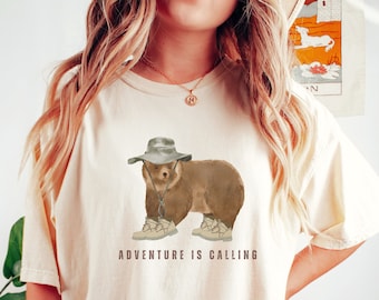 Granola Girl Aesthetic Clothing Gorpcore Hiking Shirt Glamping Outdoorsy Shirt Van Life Camper Van Sprinter Van Shirt Camp Life Wanderlust