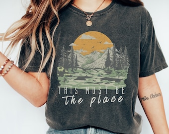 Granola Girl Aesthetic Clothing Gorpcore Hiking Shirt Glamping Outdoorsy Shirt Van Life Camper Van Sprinter Van Shirt Camp Life Wanderlust