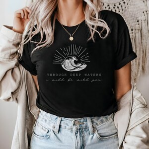 Christian Shirts Boho Christian Shirts Retro Christian Tshirt for Women Modest Christian Shirts Christian Streetwear Comfort Colors