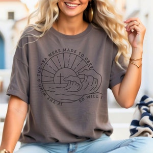 Christian Shirts Boho Christian Shirts Retro Christian Tshirt for Women Modest Christian Shirts Christian Streetwear Comfort Colors