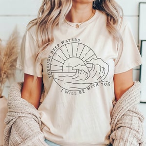 Christian Shirts Boho Christian Shirts Retro Christian Tshirt for Women Modest Christian Shirts Christian Streetwear Comfort Colors