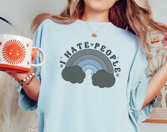 I Hate People Shirt Introvert Shirt Sarcastic Shirt Funny Shirt Camping Shirt Hiking Shirt Adventure Shirt Wanderlust Shirt Outdoor Shirt