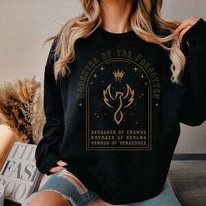Kindreds Curse Merch, Diem Bellator, Kindreds Curse Saga, Luther Corbois, Penn Cole Merch, Romantasy Shirt, Spark Everflame, Book Sweatshirt