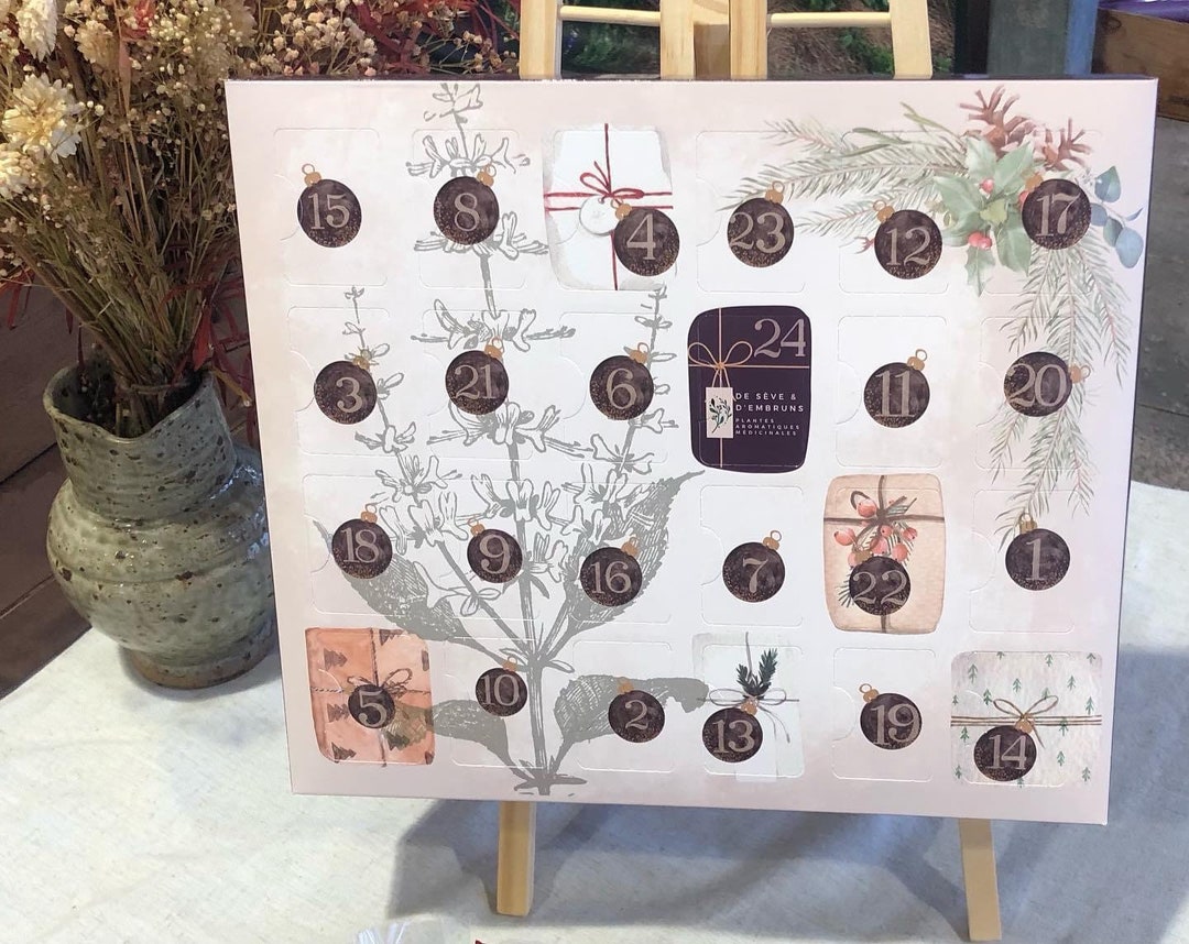 Buy Advent Calendar Herbal Teas and Chocolates With Medicinal Online