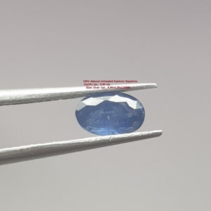 Kashmir Blue Sapphire,100% Natural unheated,Certified KASHMIR, Blue Sapphire, #6504, 5 pcs, Rare gems.for Anniversary Gift,Jewellery Making.