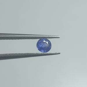 Kashmir Blue Sapphire,Natural unheated, Blue Sapphire,Certified KASHMIR Blue Sapphire. Anniversary Gift 1 Pc, 3.97x3.86x2.74 mm, for 215 USD