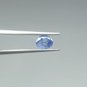 Kashmir Blue Sapphire,Natural unheated, Blue Sapphire,Certified KASHMIR Blue Sapphire. Anniversary Gift 1 Pc, 5.77x4.77x3.12 mm, for 500 USD