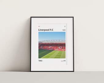 Liverpool FC, Anfield Stadium Digital Print
