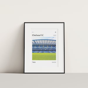 Chelsea FC, Stamford Bridge Stadium Digital Print