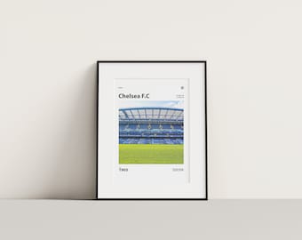 Chelsea FC, Stamford Bridge Stadium Digital Print