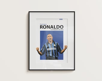 Ronaldo R9 - Inter Milan Digital Print