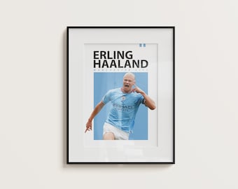 Erling Haaland - Manchester City Digital Print