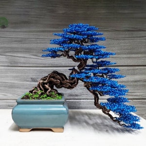 Wire bonsai tree, wire sculpture, unique birthday gift, anniversary gift, table decoration, Decorate the bookshelf, deco the living room