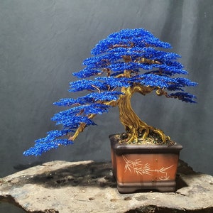 Bonsai tree, Wire bonsai tree, Wire bonsai, Wire tree, Wire tree sculpture, Wire trees, Tree sculpture, Bonsai wire tree, Bonsai pot