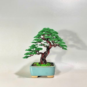 Kupferdraht Bonsai Baum, Home Deco, Draht Baum Skulptur, Lebensbaum, Schreibtisch Dekoration, Bonsai Baum, Bücherregal Dekoration, Geschenk für Ihn
