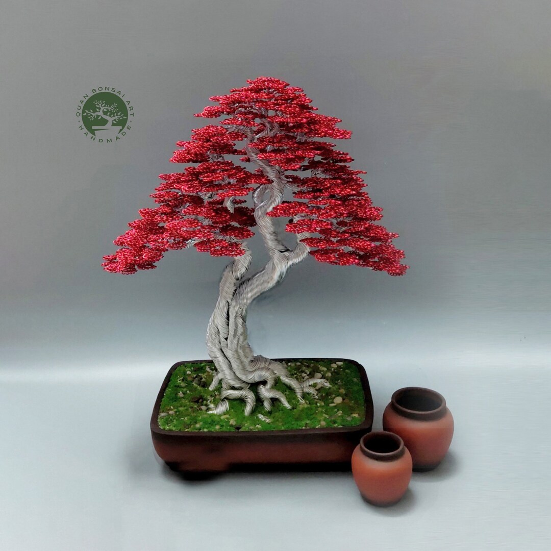Mothers Day Gifts Wire Bonsai Tree Wire Sculpture Unique Birthday Gift
