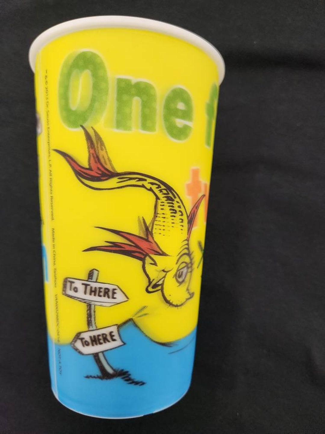 Vintage Dr.seuss Drinking Glass 3D Hologram Retro Cartoon Gift Idea - Etsy