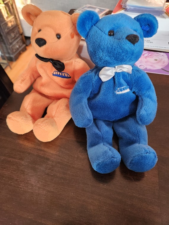 Vintage Titanic Bears Beanie Baby Style Plush Teddy Retro - Etsy