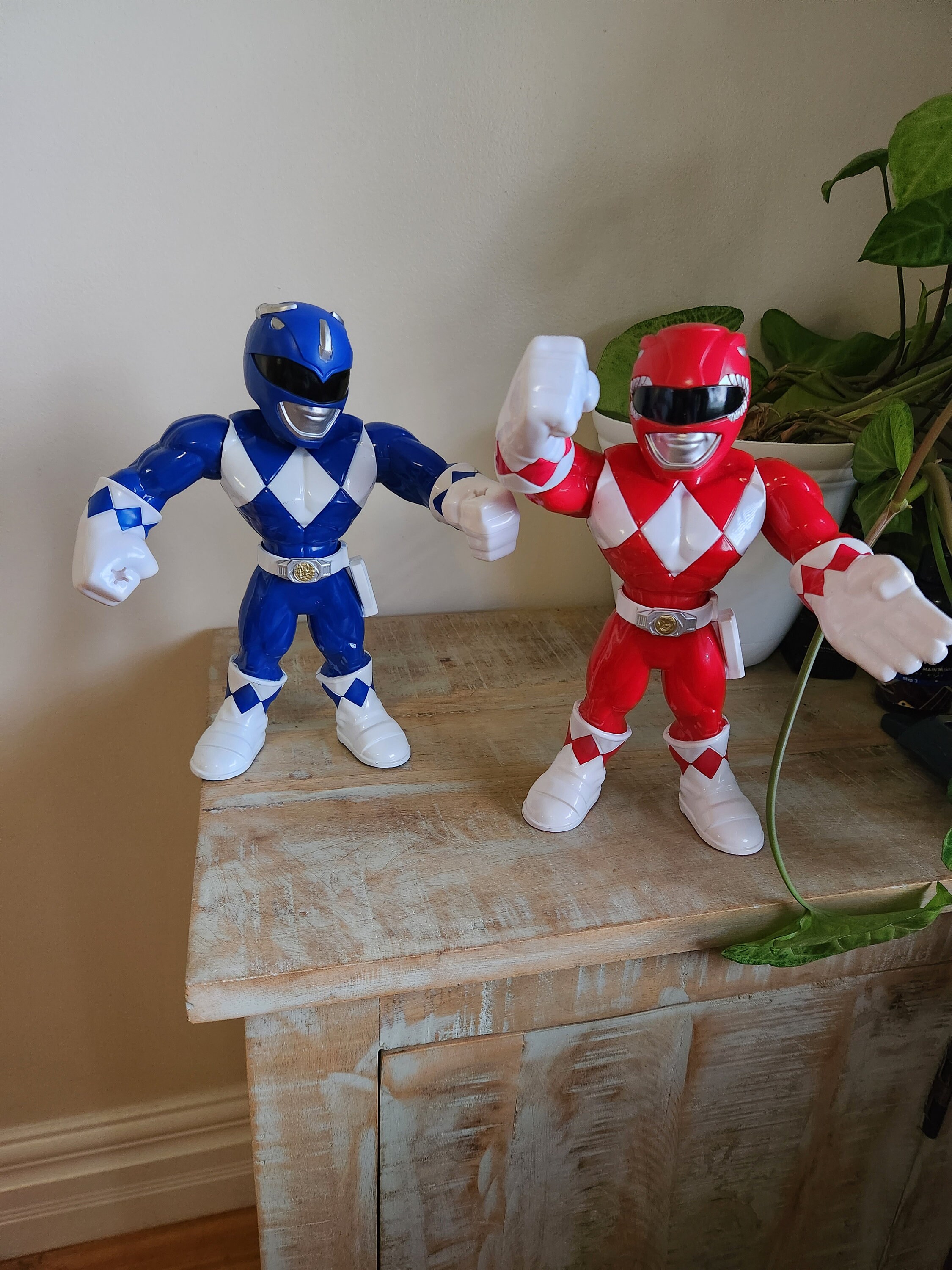 Playskool Heroes Mega Mghtes Power Rangers Black Ranger 10 Nch...