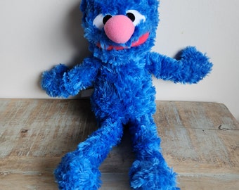 Sesame Street Grover plushie stuffed toys cartoon gift idea xmas