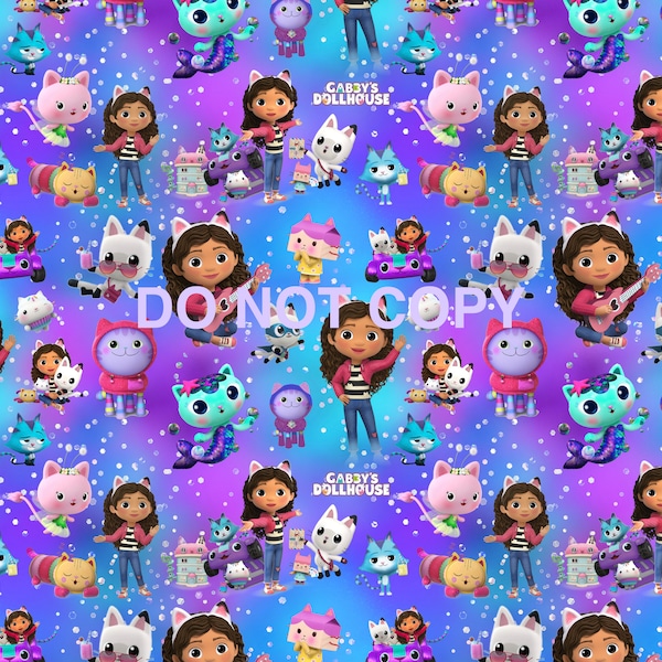 Digital Seamless Pattern Gabby2