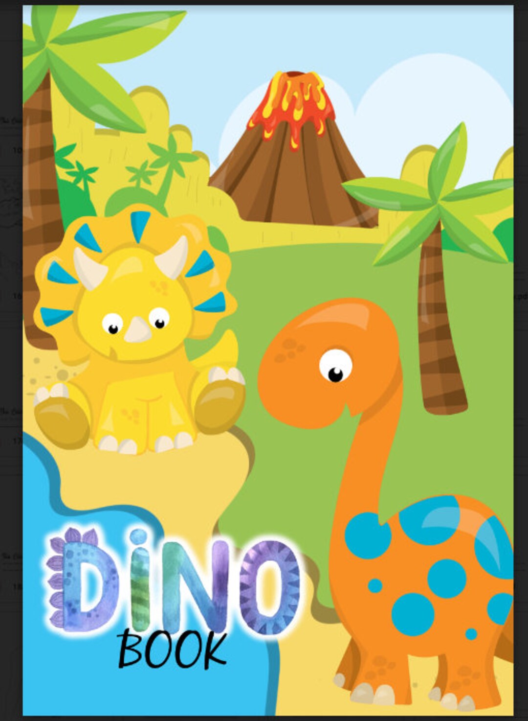 Kids Coloring Book | Dinosaur Digital Fun Coloring Printable Pages ...