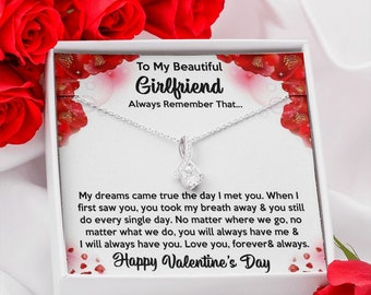 Girlfriend Gift | You Are My Dream, Valentines Necklace, From Boyfirend