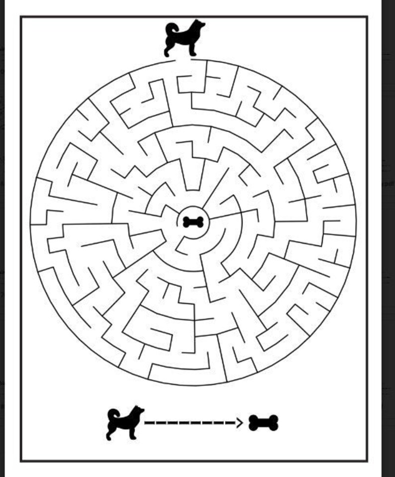 Kids Mazes | Digital Fun Book of Mazes, Travel Fun, Printables ...