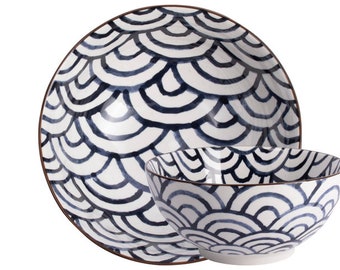 Casa Asia Circles Dish 9 x 2.8 cm