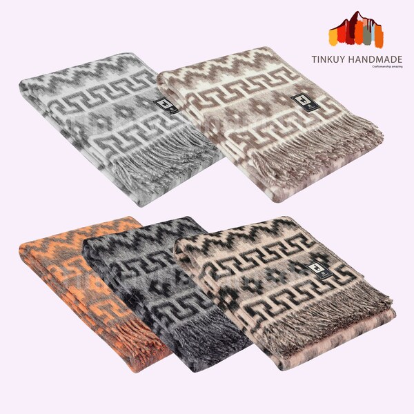 Alpaca Wool Blanket Etsy