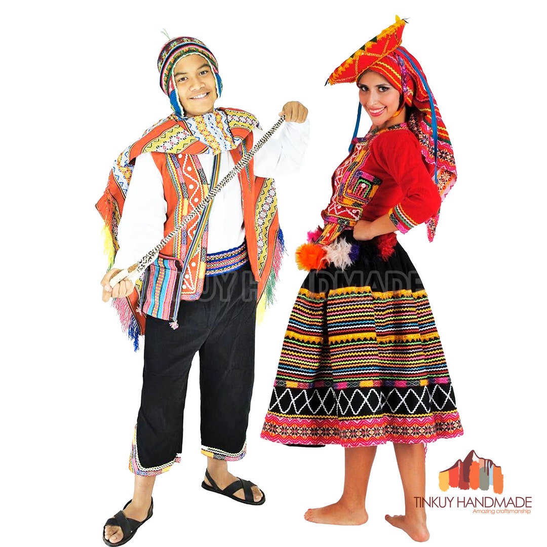 Typical Peruvian Costume VALICHA for Adults, Costume VALICHA ADULT