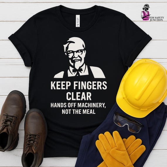Keep Fingers Clear – Funny Safety SVG / PNG for Workwear Projects