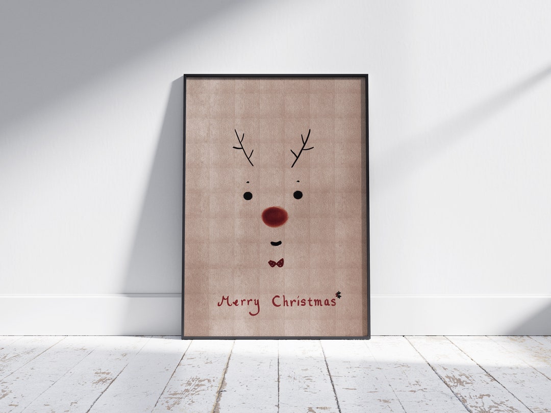 Printable Christmas Decor Christmas Printables Christmas Wall Etsy