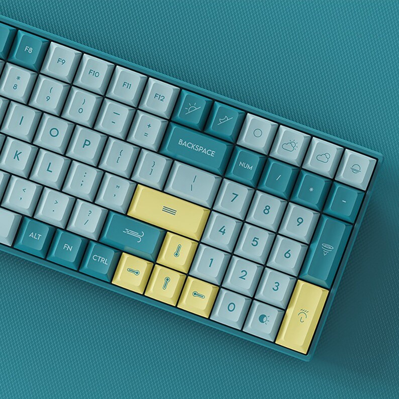 143 PCS Multicolor Keycap Setpbt Cherry Keycapcherry MX Etsy