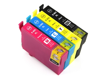 4 603xl Ink cartridges fits Epson 603 ink cartridges xp-2100 xp-2105 xp-3100 xp-3105 xp-3150 xp-4100 xp-4105 xp-4150 xp-2810dwf xp-2830dwf